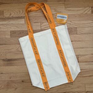 Sol de Janeiro Recycled Canvas Tote Bag with Bum Bum Cream Sample -NWOT